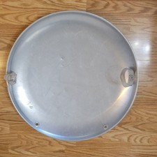 Vtg Aluminum Snow Disc Flying Saucer Sled SnoCoaster Disc