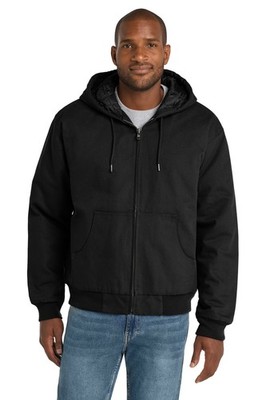 Clearance Sale CornerStone - Duck Cloth Hooded Work Jacket J763H