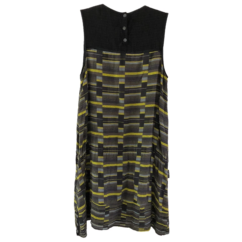 VESTIDO PROENZA SCHOULER MUJER SEDA MULTICOLOR TALLA 4 CINTURA CAÍDA SIN MANGAS Foto 3 de 4