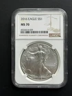 2016 Eagle S$1 NGC MS 70 Classic Brown Label
