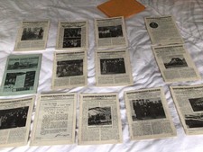 13 ORIGINAL  DATE 1947 SOUTHERN RAILWAY MAGAZINE TRAIN TRAINS RAIL LOCOMOTIVES 