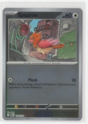 Pokemon Mega Evolution - 102/132 Spearow Reverse Holo