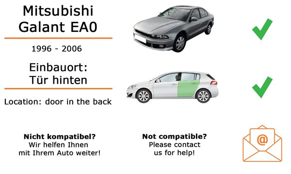 Lautsprecher Boxen Hinten Helix Pf C165.2 FüR Mitsubishi Galant Eao 2X Tief-Mitt-image