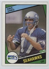 1984 Topps Dave Krieg #195 7iu