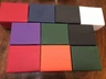 Magic the Gathering 10 Deck Boxes  plus 1,100 Sleeves for Commander Decks MTG