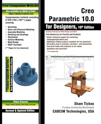 Creo Parametric 100 for Desig - VERY GOOD
