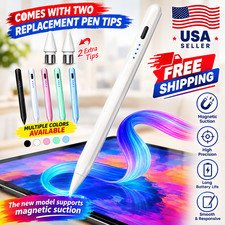 Stylus Pen for iPad 2018-2025, Pencil for Apple iPad 11th A16/10/9/8/7/6 Gen