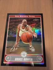 Bruce Bowen 2007 Topps Chrome REFRACTOR Card#70. San Antonio Spurs1/99