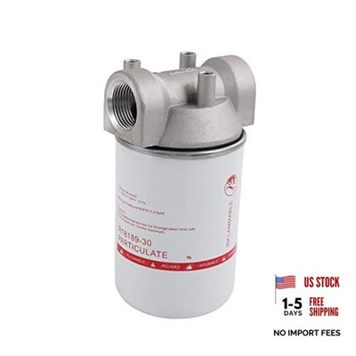 DICMIC High Flow 1  NPT 30 Micron Spin-on Cartridge Style for Fuel Filter