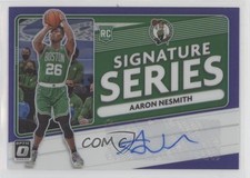 2020 Panini Donruss Optic Signature Series Purple Prizm Aaron Nesmith Auto 0q3g