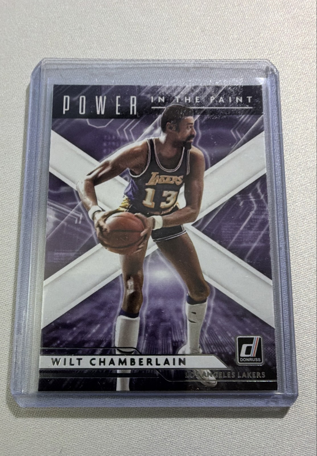 2021-22 Panini Donruss - Power in the Paint Wilt Chamberlain #1