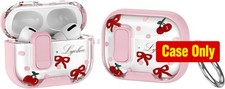 Trendy Case Compatible with AirPods Pro 3 2025, Shockproof Cover with Phone Stan