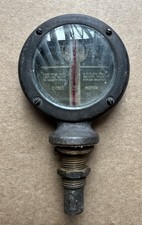 1920s Boyce Junior Moto Meter Radiator Temperature Gauge Vintage