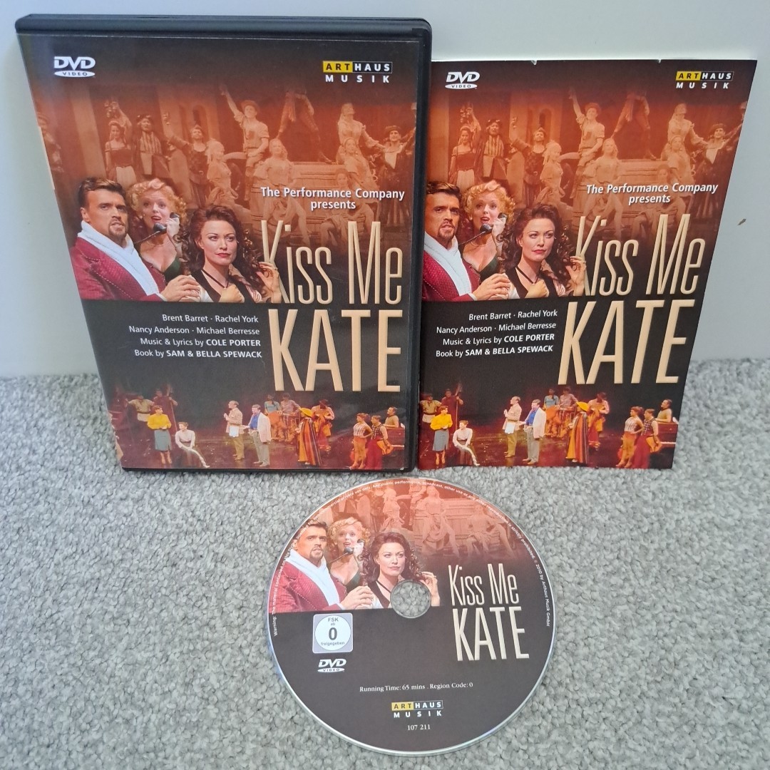 Kiss Me Kate DVD 2011 Performance Company Arthaus Musik Taming of the Shrew Rare