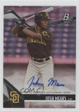 2021 Bowman Platinum Top Prospects Pink /199 Joshua Mears Josh #TOP-8 Auto 2f9