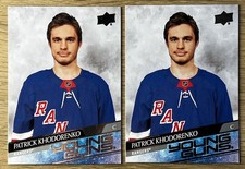 Lot of (2) 2020-21 Upper Deck Extended Young Guns #709 - Patrick Khodorenko