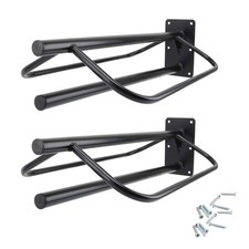 2 Pack Saddle Rack with Pad Bar,Heavy Duty Wall Mounted Saddle Stand Saddle P...