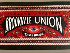 BROOKVALE UNION RUBBER BACKED BAR MAT RUNNER PERFECT FOR BAR MAN CAVE