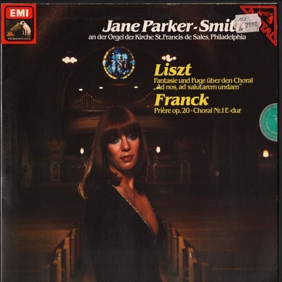 Jane Parker-Smith, Liszt*, Franck* - Fantasie Und Fuge Über Den Cho Vinyl 217856