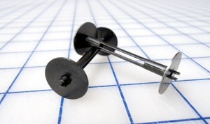 3 pieces - 127 Film Metal Film Spools