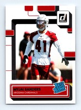 #390 2022 Donruss Rated Rookies ( Myjai Sanders RC Arizona Cardinals