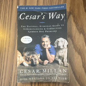 Cesar Millan Cesar's Way Paperback Dog Training Book