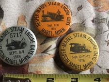 Lot of 3 Hesper-Mabel Steam Engine Days - Mabel, Minnesota - 1976, 1978, 1984