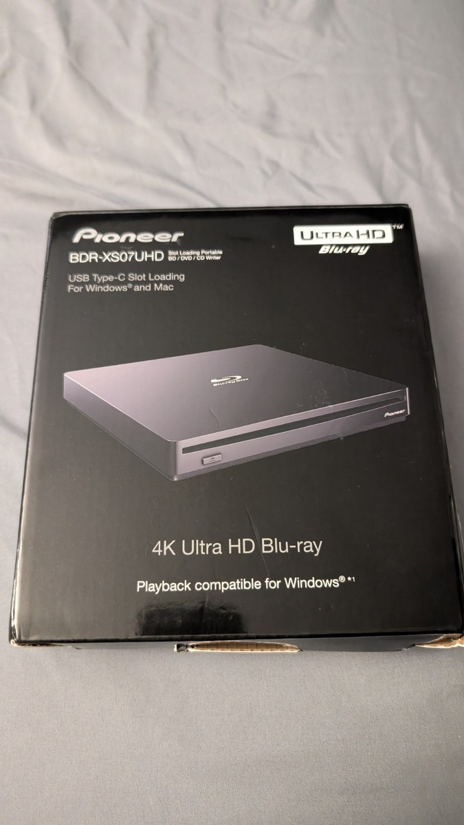Pioneer BDR-XS07UHD Portable USB - Black for sale online | eBay