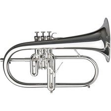 Adams Sonic Series Bb Flugelhorn Silver plated Yellow Brass Bell