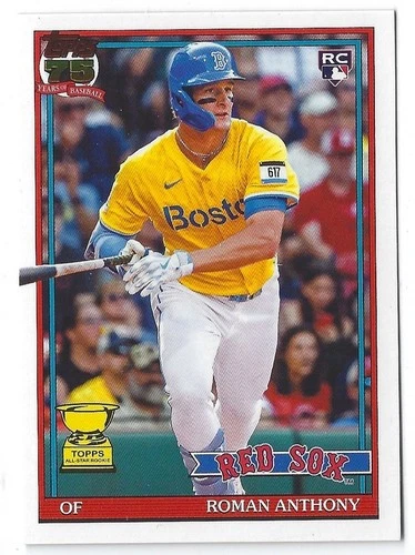 Roman Anthony RC 2026 Topps '91 Topps #T9171 NRMT+ Boston Red Sox