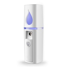 Portable Nano Facial Mister Mini Steamer 1 Count Pack of 1 , White