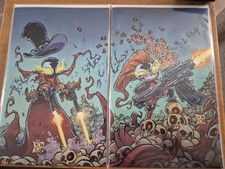 Scottie Young Spawn Connecting Covers Set Gunslinger 50 + Scorched 50 NM