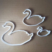 Swan Duck Bird Goose Shape Cookie Cutter Animal Biscuit Pastry Fondant Sharp