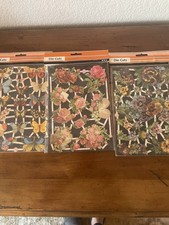 Vintage Victorian Die Cuts ... butterflies lowers-3 pages