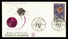DR WHO 1965 FRENCH POLYNESIA FDC SPACE SATELLITE ITU ANIV M80971