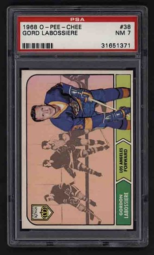 Gord Labossiere #38 1968 O-Pee-Chee card