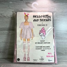Hello Kitty & Friends Forever 21 Adult My Melody Costume M/L NEW