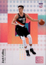 Zach Collins 2017-18 Panini Status Rookie Card #150. rookie card picture