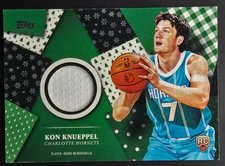 2025-26 Topps Basketball Holiday Relic Kon Knueppel RC Charlotte Hornetts #HR-3