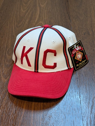 Kansas City KC Monarchs Hat Negro Leagues Pepsi Adjustable Baseball Cap - 第 1/10 張圖片