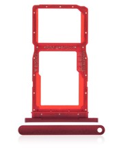 Replacement Sim Card Tray Compatible For Huawei Y9S Red 