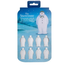 Stow Green The Snowman Christmas Silicone Tray - Ice Cube/Chocolate/Jelly Cubes