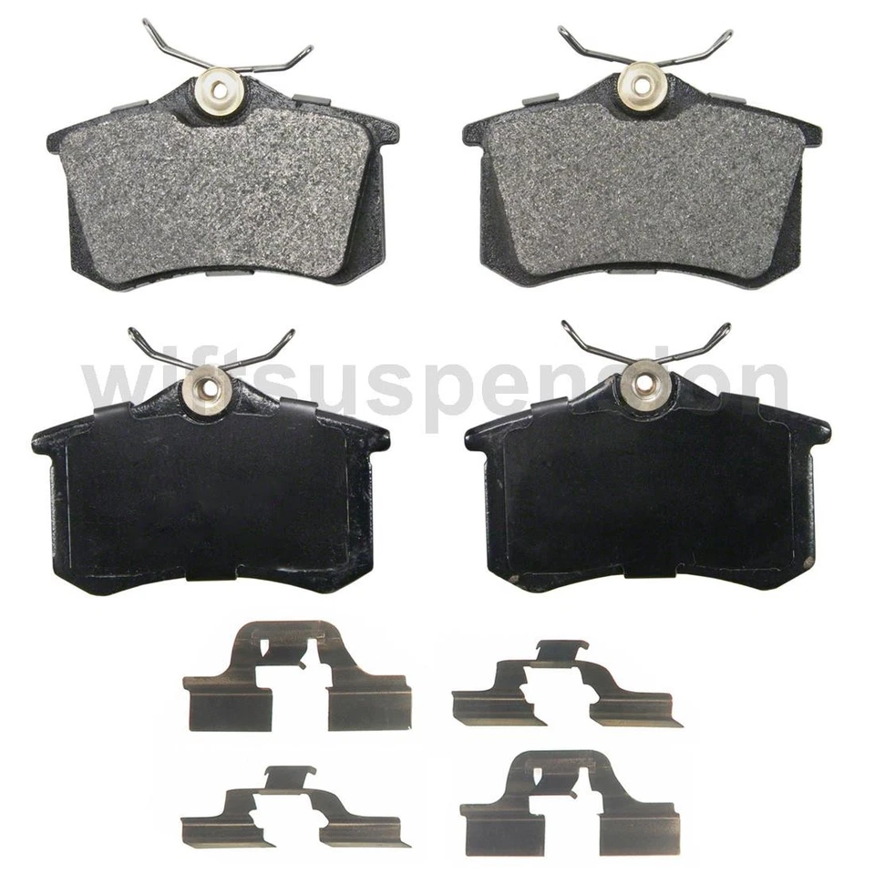 Juego de pastillas de freno de disco trasero Wagner 1 pieza para Audi A4 1997-2005 Foto 2 de 2