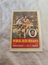 1973-74 Topps Basketball #10 New York Knicks Walt Frazier HOF BV $6