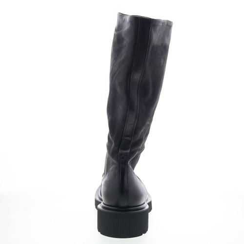 A.S. 98 Tayton Womens Black Leather Zipper Knee High Boots 37 - Picture 7 of 8