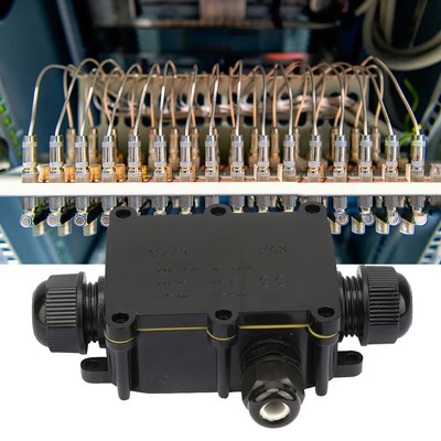 IP68 Junction Box Electrical Enclosure Cable Connecting Terminal Block Three Way
