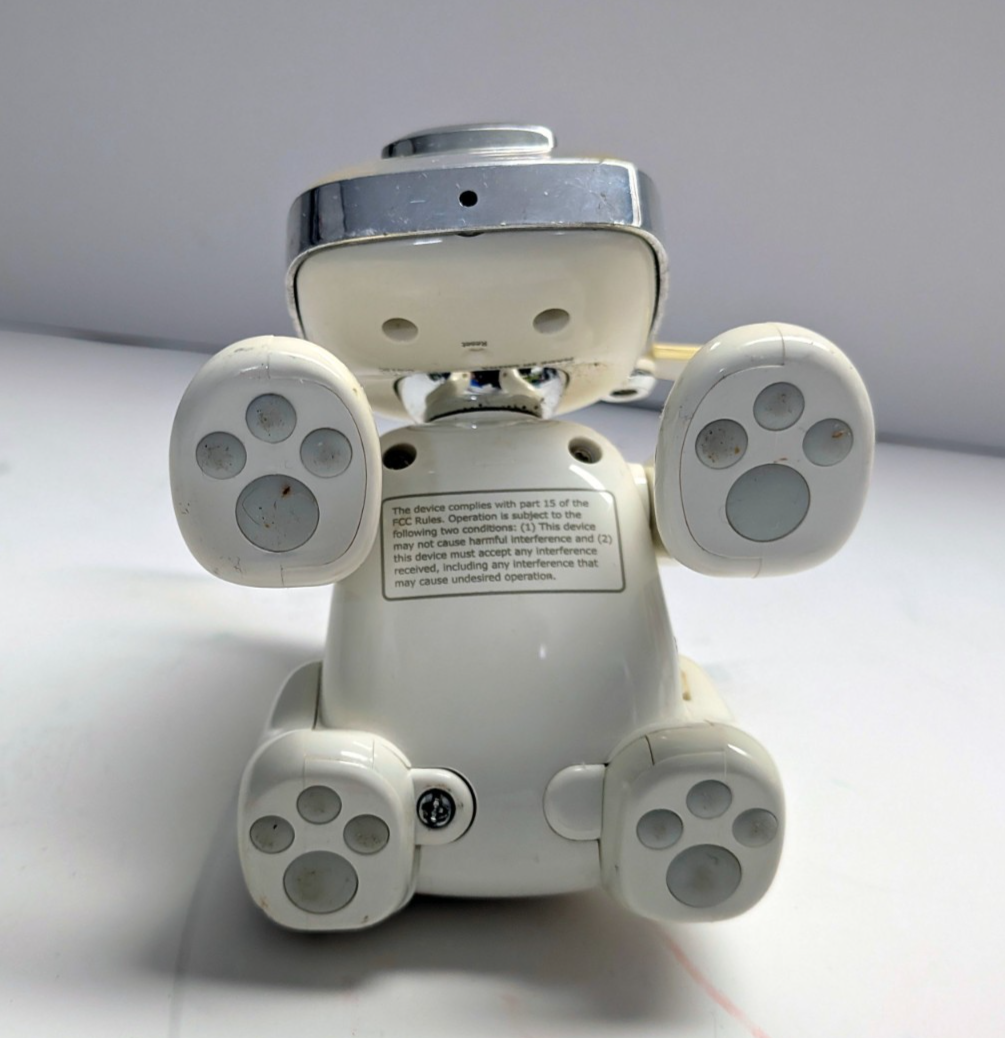 i dog 音楽に反応するおもちゃ ホワイト 箱付き　SEGA TOYS Hasbro Sega i-Dog Robotic Music Interactive Dog Speaker Toy White