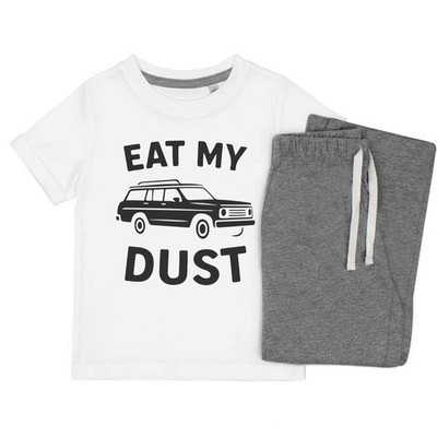 Kinder Nachtwäsche-/Pyjama-Set ''Eat My Dust Retro Station Wagon'' (KP056652)