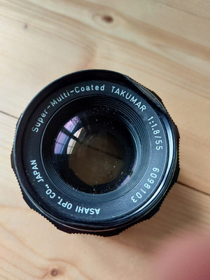 Super-Multi-Coated Takumar 1:1.8 / 55 Asahi Opt.