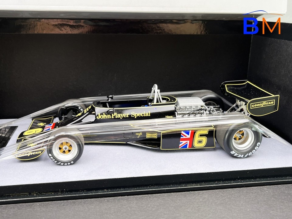 TECNOMODEL MYTHOS 1/18 Lotus 77 GP Monaco 1976 Gunnar Nilsson TM18175B